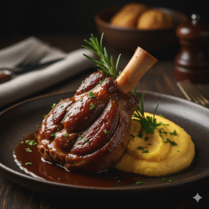 Photo of lamb shank