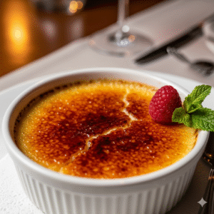 Photo of cream brûlée