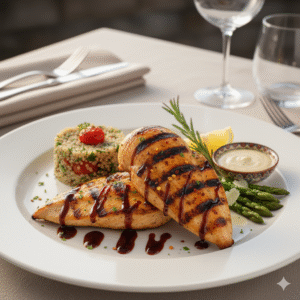 Photo of grilled chicken